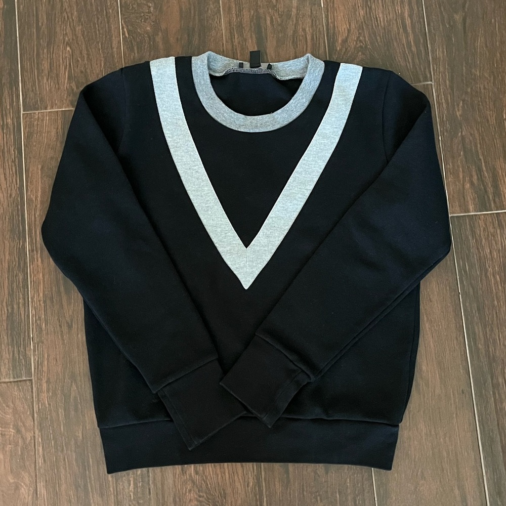 J.Crew crewneck sweater in black